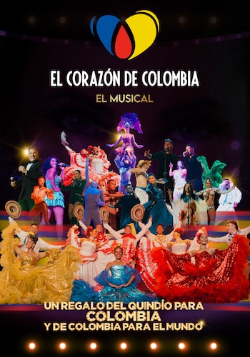 El Corazón de Colombia, un espectáculo musical que busca resaltar la riqueza cultural y musical del país, se presentará en el Centro de Convenciones de Armenia desde el 4 de enero hasta abril de 2025.