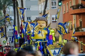 La cabalgata del carnaval de