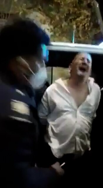 El comisario Alonso acusó dolor