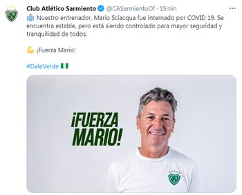 La información que compartió el