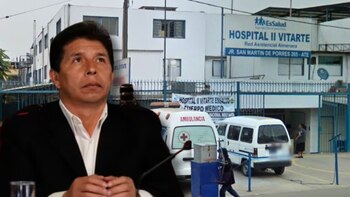 Pedro Castillo fue trasladado de