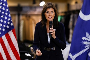 Nikki Haley, candidata presidencial republicana