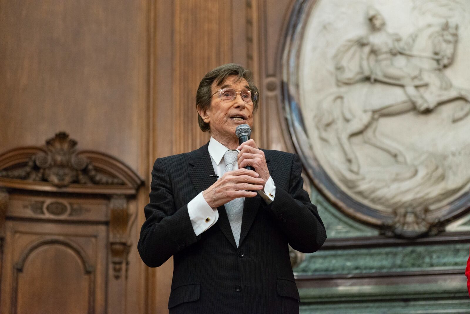 La Legislatura de la Ciudad de Buenos Aires homenajea a Silvio Soldán por su 90° aniversario y su aporte a la cultura popular (LegisCABA/Laura Palmiotti)