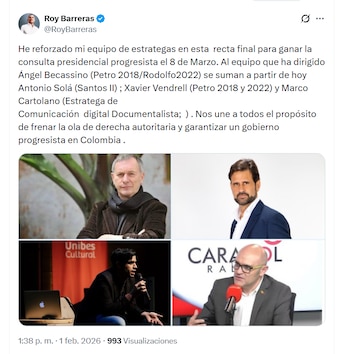 Iván Cepeda reveló el rostro