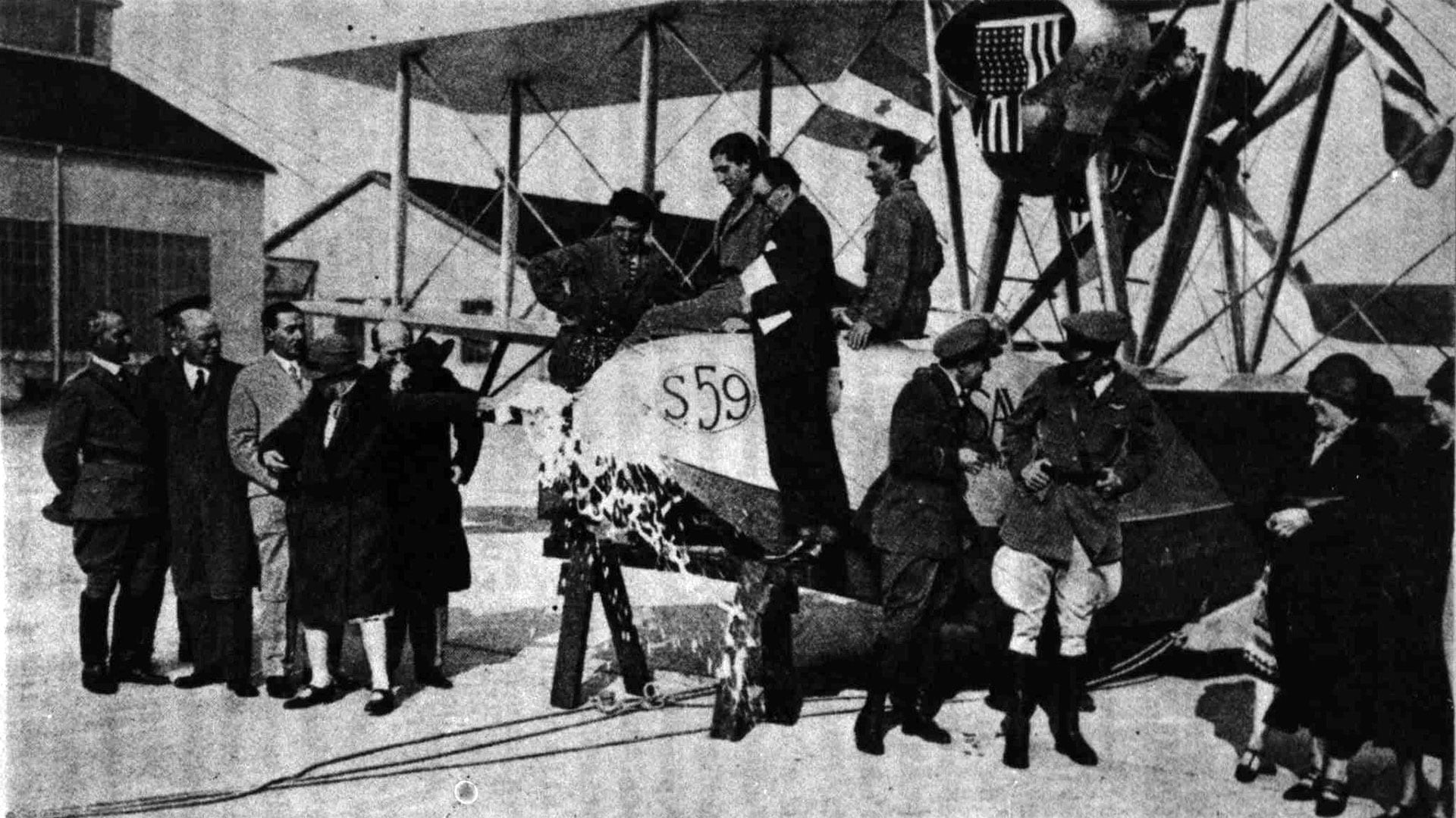 Bautismo del hidroavión Buenos Aires, 24 de mayo de 1926