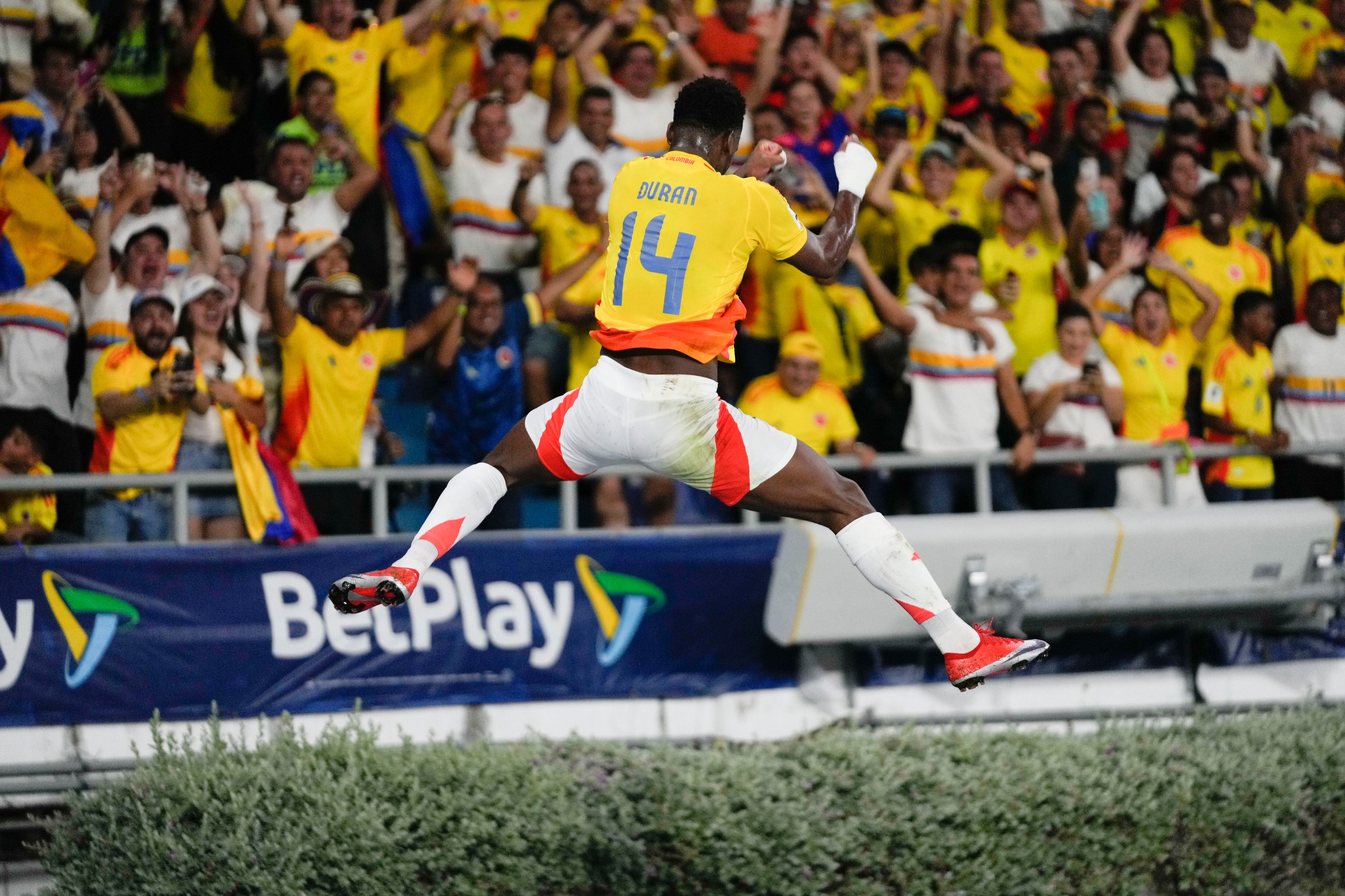 La selección Colombia se enfrentará a Perú y Argentina, por la fecha 15 y 16 de las eliminatorias sudamericanas - crédito Fernando Vergara/AP Foto