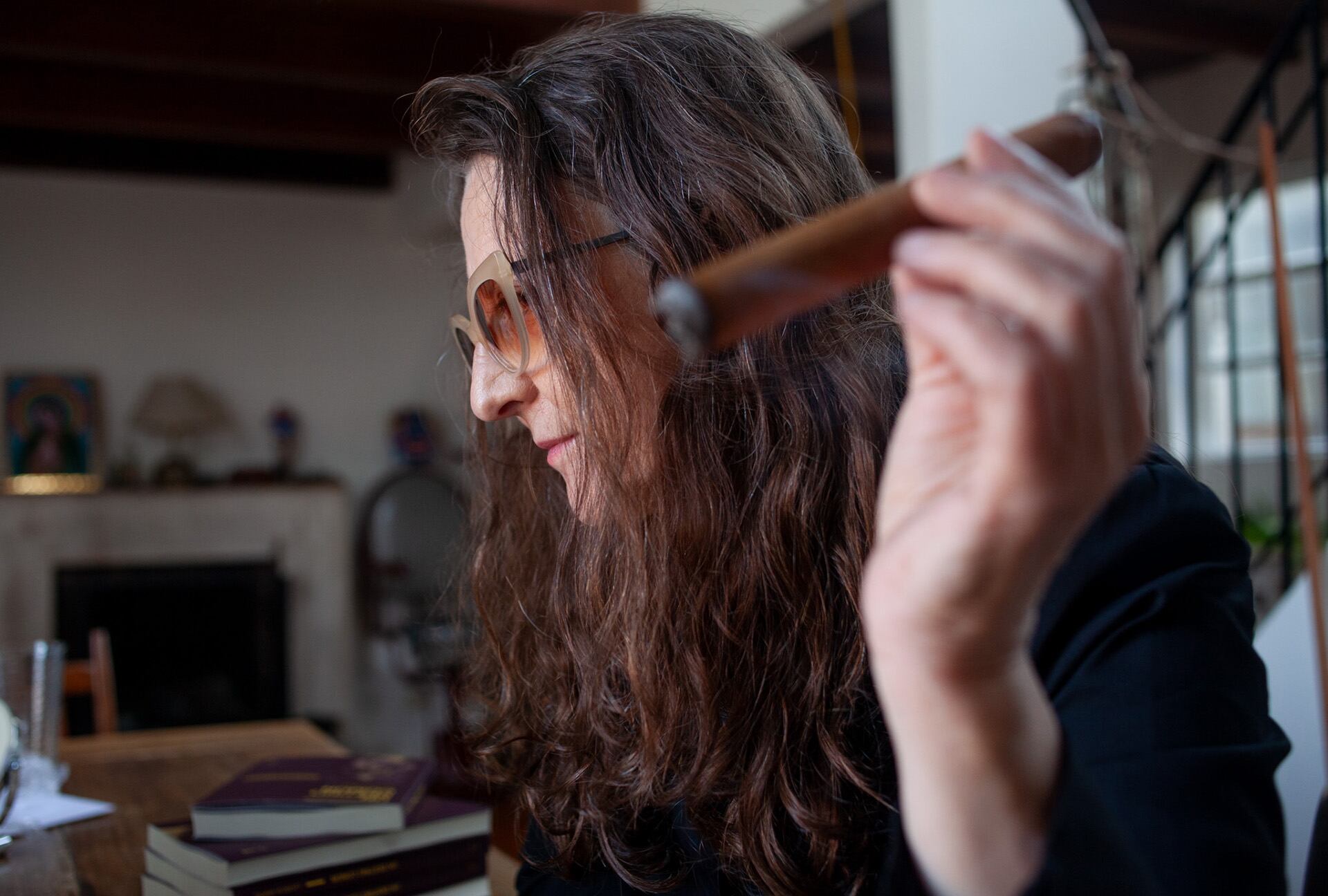 El libro de Martel reúne varias de sus intervenciones públicas y tres conversaciones que mantuvo con otros artistas y escritores. (Coni Rosman)