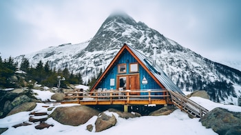 Refugio en la montaña (Imagen