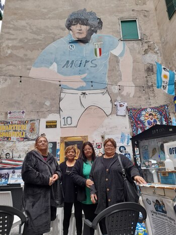 La imagen de diego, omnipresente