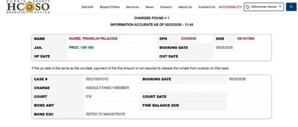 El caso se desarrolla en Harris County, jurisdicción donde se encuentra la ciudad de Houston. (Foto: Cortesía)