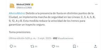 (X/ @MetroCDMX)