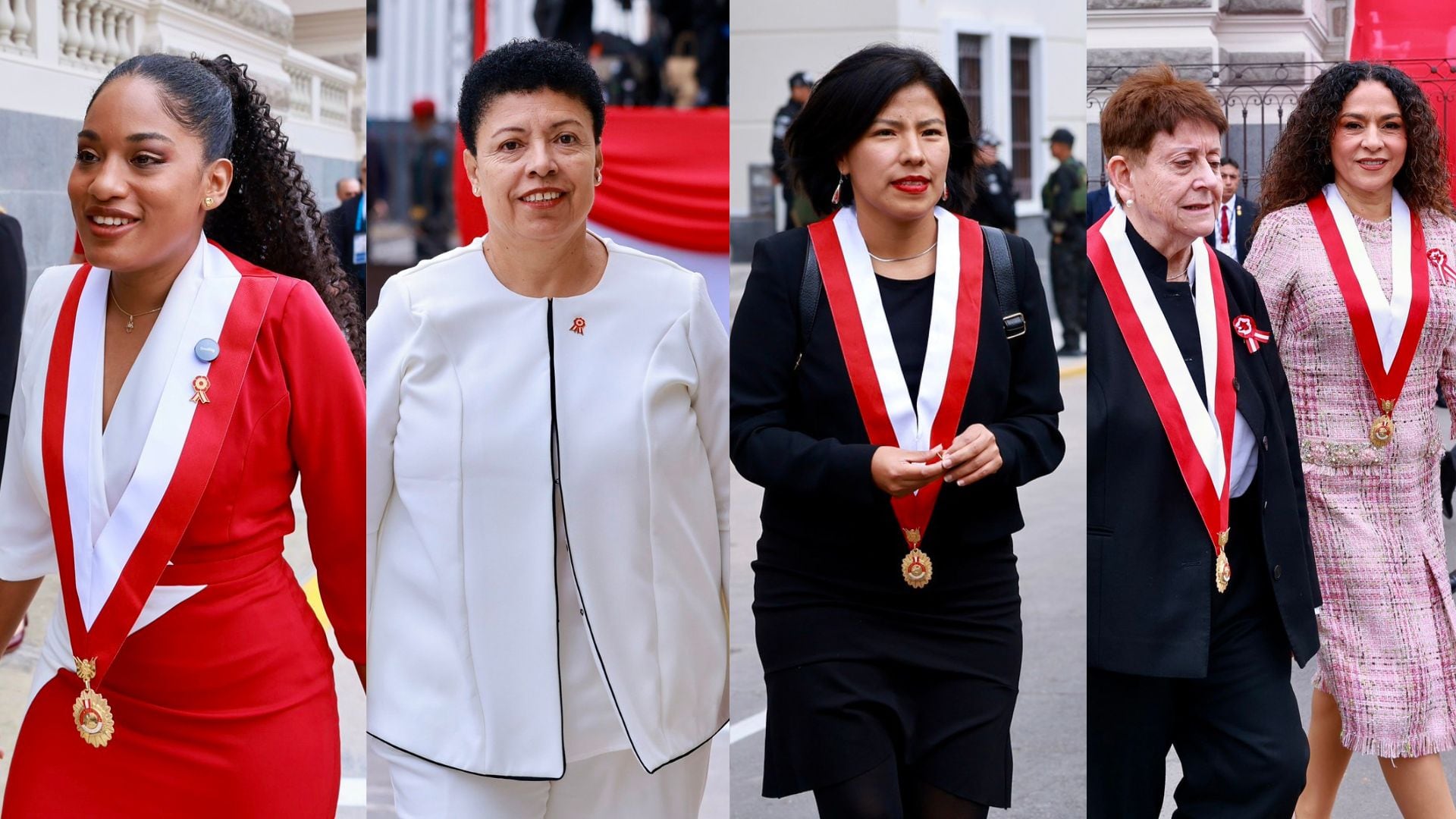 Los aciertos y errores de moda en los atuendos de las senadoras y diputadas en la juramentación de Keiko Fujimori