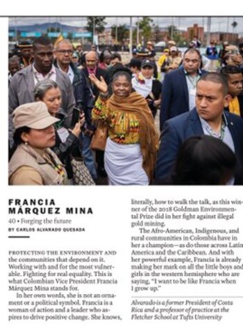 En Colombia es criticada, en