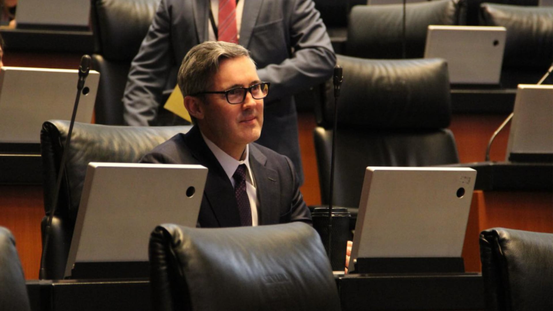 El senador llamó chayoteros a los reporteros en un video difundido en redes. | Artículo 19