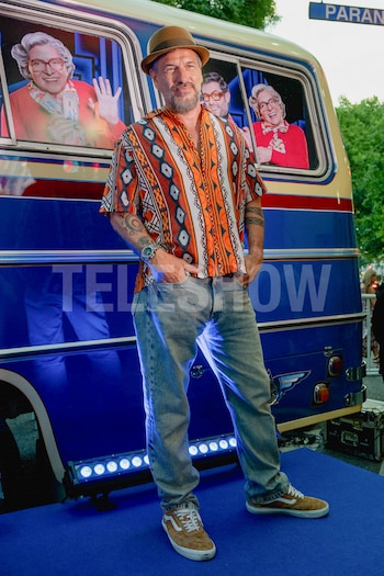 Federico Amador con un look