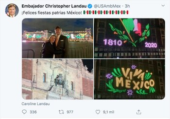 (Twitter: @USAmbMex)