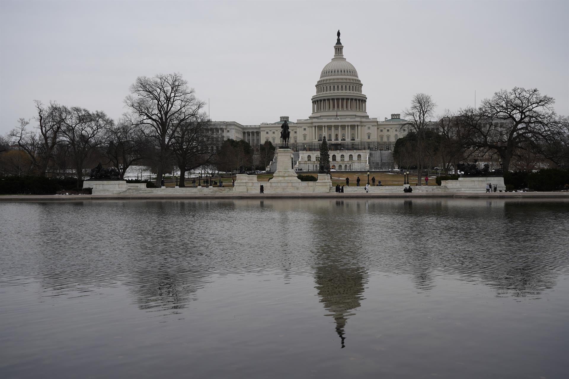 Manifestantes en el Capitolio de Estados Unidos el 6 de enero de 2021