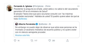 “Presidente: la pregunta es simple,