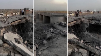 Estados Unidos cumplió la advertencia de Trump y destruyó puentes claves en Irán durante su última ofensiva nocturna