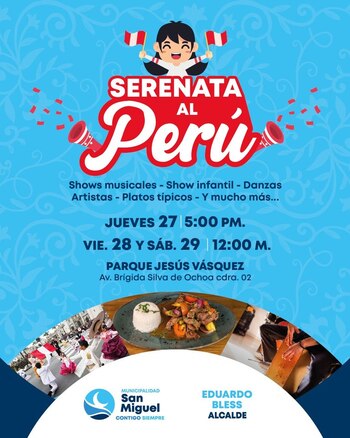 Eventos 28 de julio.