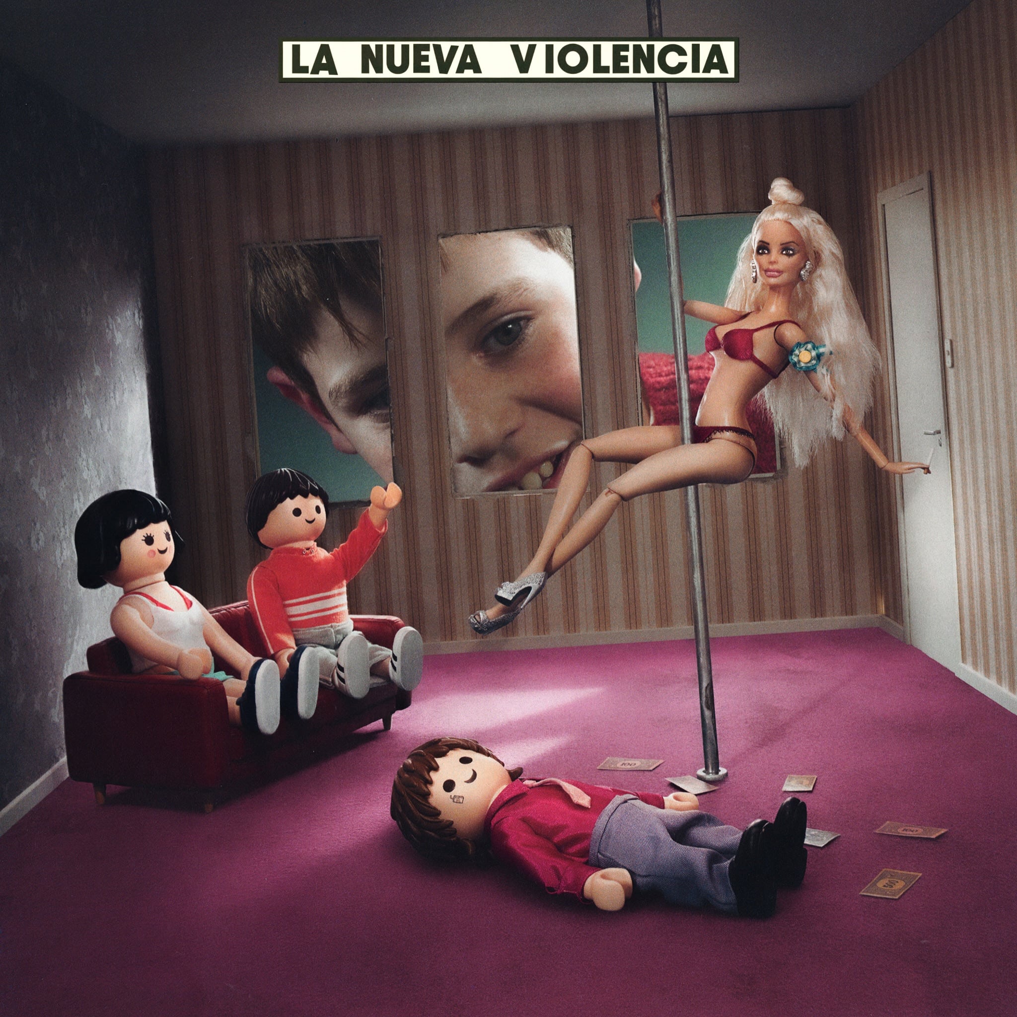La portada del tercer álbum de estudio de Dillom, “La nueva violencia