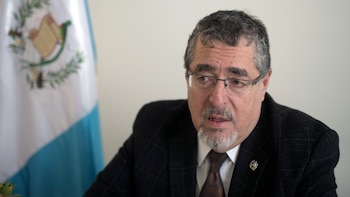 El presidente electo de Guatemala