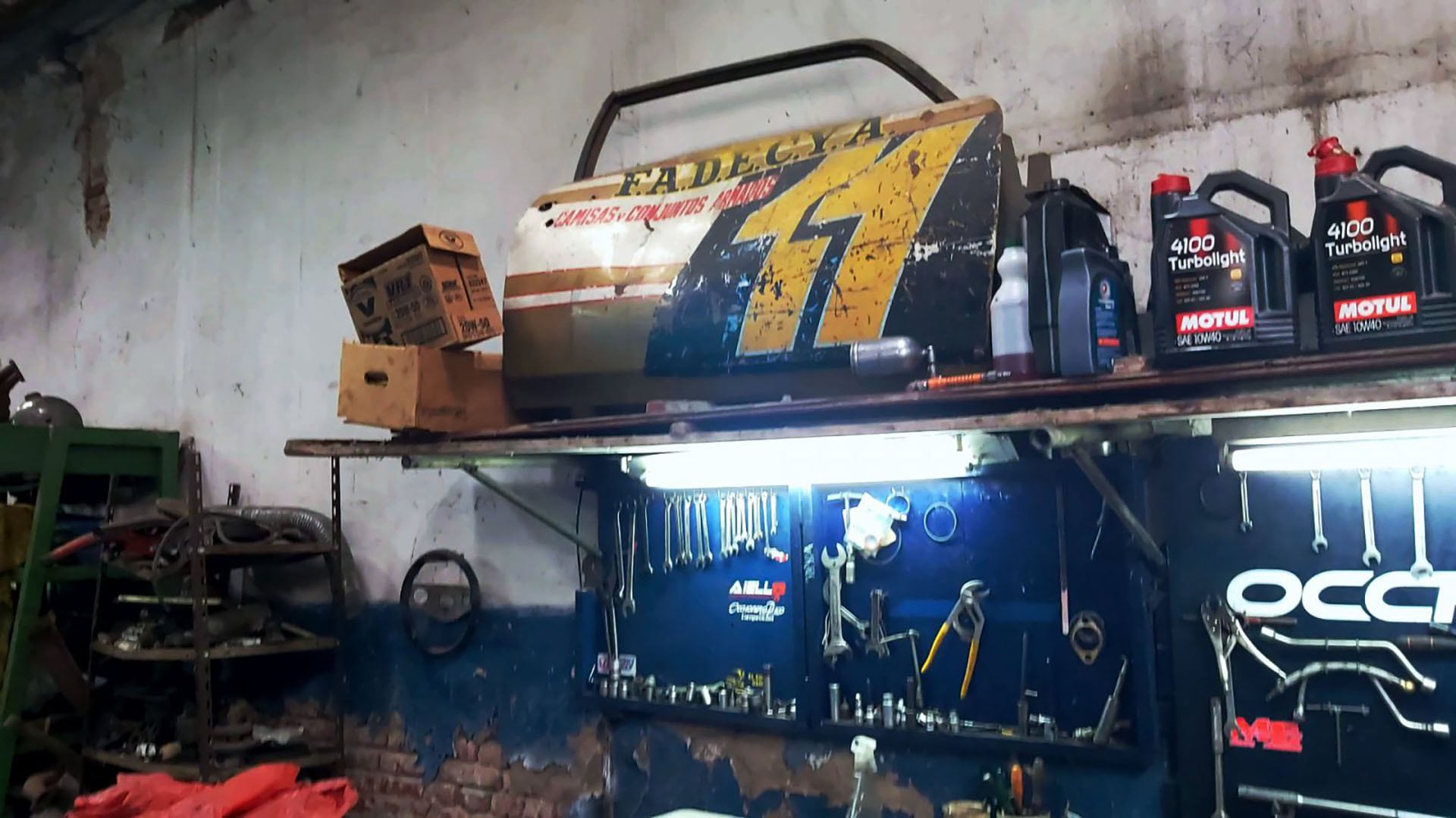 Souvenir del accidente de Occhionero 1983: la puerta del