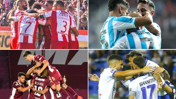 Unión-Lanús y Racing-Vélez, los otros