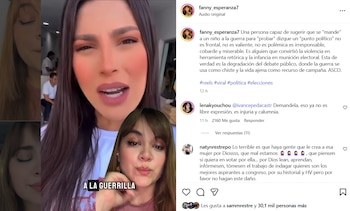 Fanny Esperanza Peña le contestó