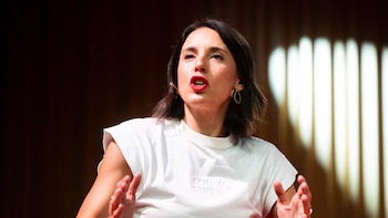 Irene Montero exige actuaciones de la Junta de Andalucía y el Gobierno para asegurar que Navantia "cumple con la ley"