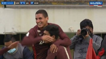 Golazo de Succar de cabeza