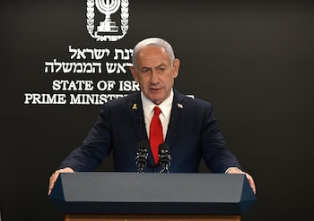Benjamin Netanyahu, primer ministro de