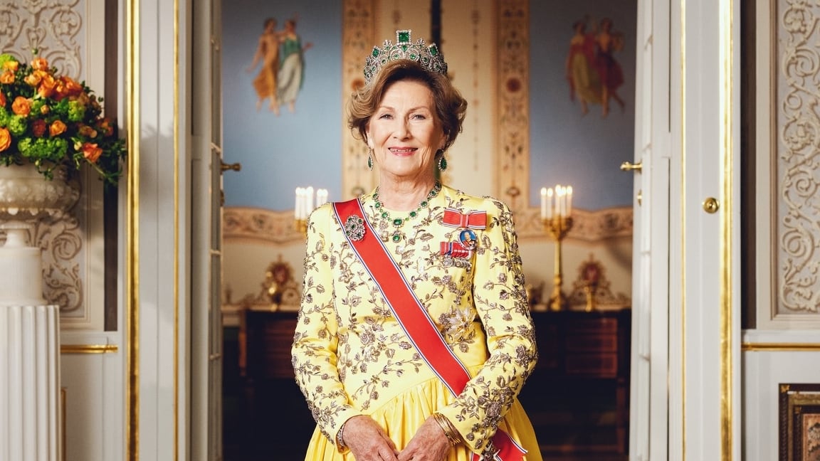Retrato oficial de la reina Sonia de Noruega. (Casa Real Noruega)