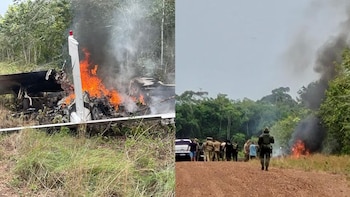 Pilotos de la aeronave optaron