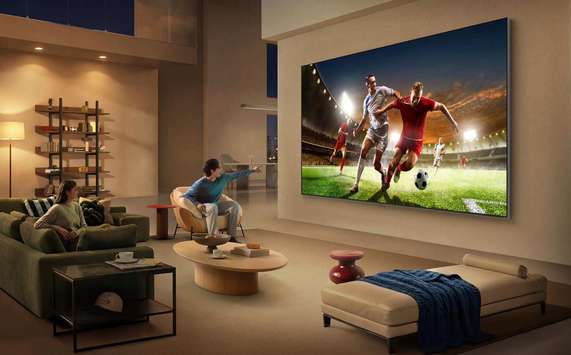 Partidos de fútbol, películas oscuras y videojuegos permiten observar diferencias en la reproducción de verdes, tonos de piel, negros y áreas iluminadas. (Foto: Europa Press)