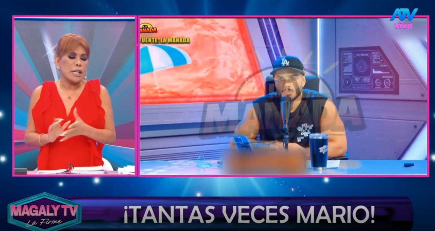 Polémica total: Magaly Medina acusa a Laura Spoya de encubrir a Mario Irivarren. Captura: Magaly TV La Firme.