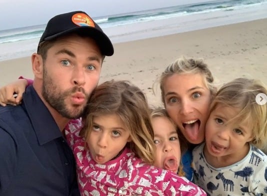 Elsa Pataky y Chris Hemsworth decidieron mudarse con sus hijos a Australia. (Instagram/Elsa Pataky)