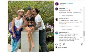 Los comentarios en las fotos