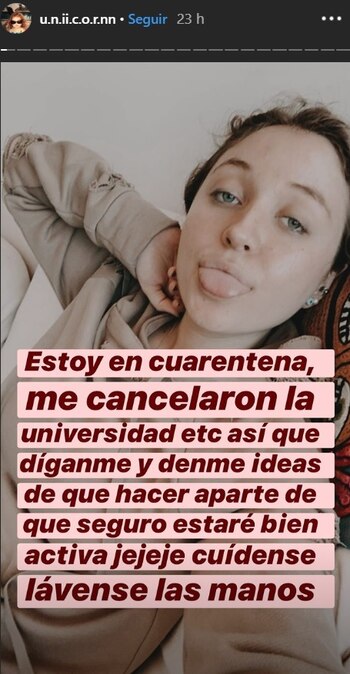 El anuncio de Fernanda