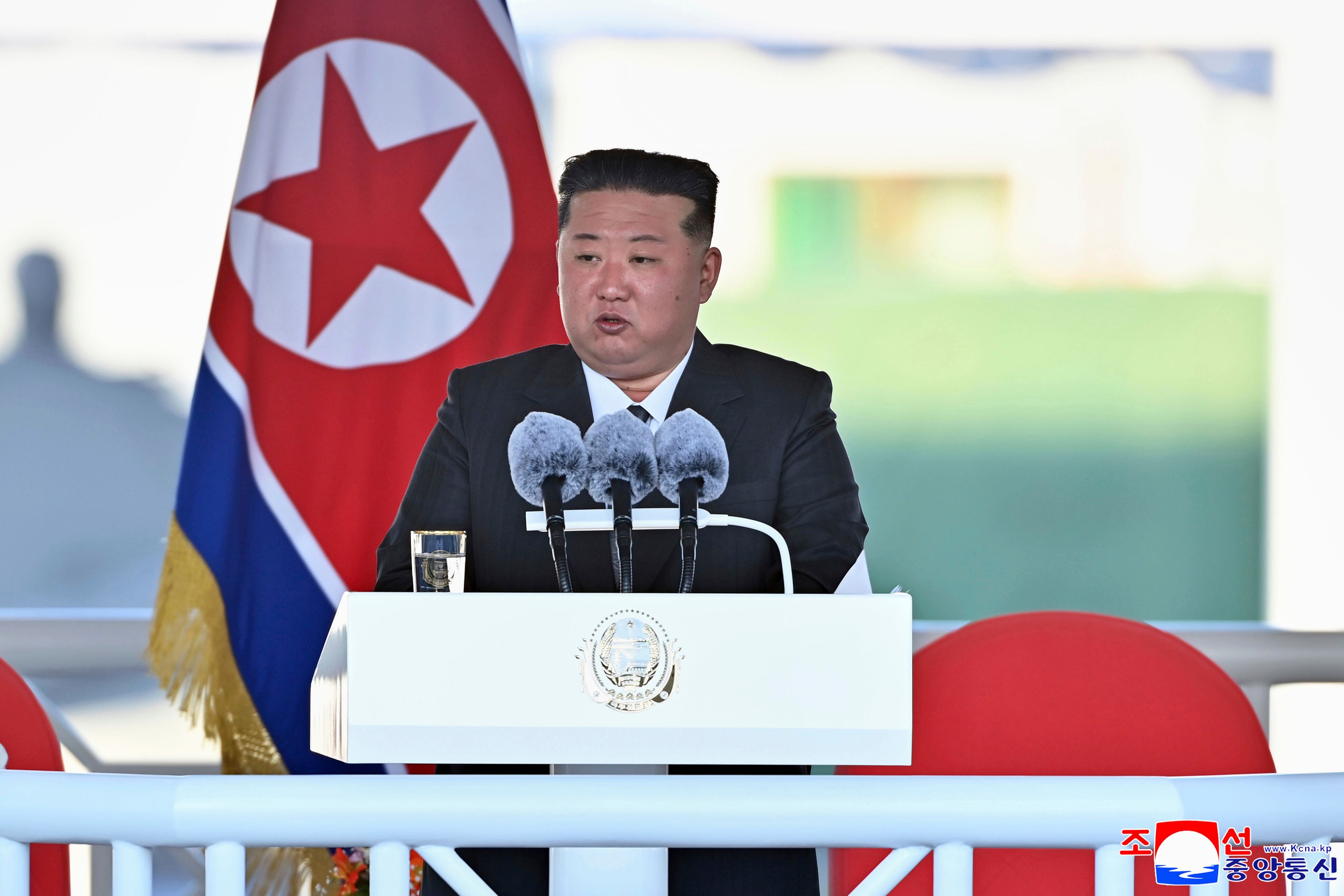 El dictador de Corea del Norte, Kim Jong-un