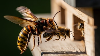 Un insecto similar al “avispón asesino” podría afectar a las abejas si continúa propagándose en Estados Unidos