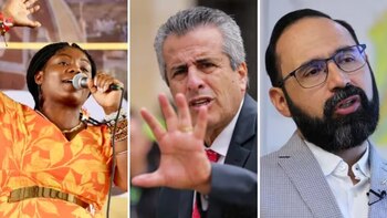 El Congreso tiene las solicitudes de moción de censura dirigidas hacia la vicepresidenta Francia Márquez, al ministro del Interior, Luis Fernando Velasco, y hacia Andrés Camacho, ministro de Minas y Energía - crédito Colprensa -Vicepresidencia