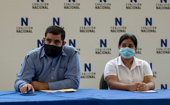 "Contraria a la voluntad popular, se manifiesta que el fraude electoral se ha institucionalizado y legalizado en las disposiciones de la Ley Electoral" en Nicaragua, indicó la opositora Unidad Nacional Azul y Blanco