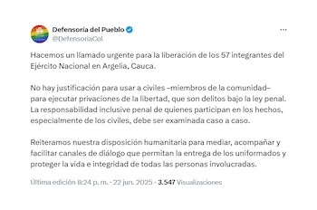 Trino de la Defensoría del