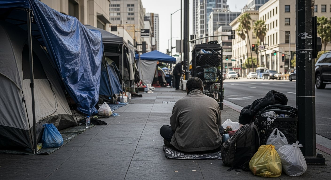 Inside Safe ha destinado más de USD 300 millones para ofrecer alojamiento temporal a 5.800 personas sin hogar en Los Ángeles (Imagen Ilustrativa Infobae)