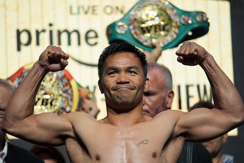 El filipino Manny Pacquiao además de ser un múltiple campeón de boxeo cuenta con su promotora (AP Foto/John Locher, archivo)