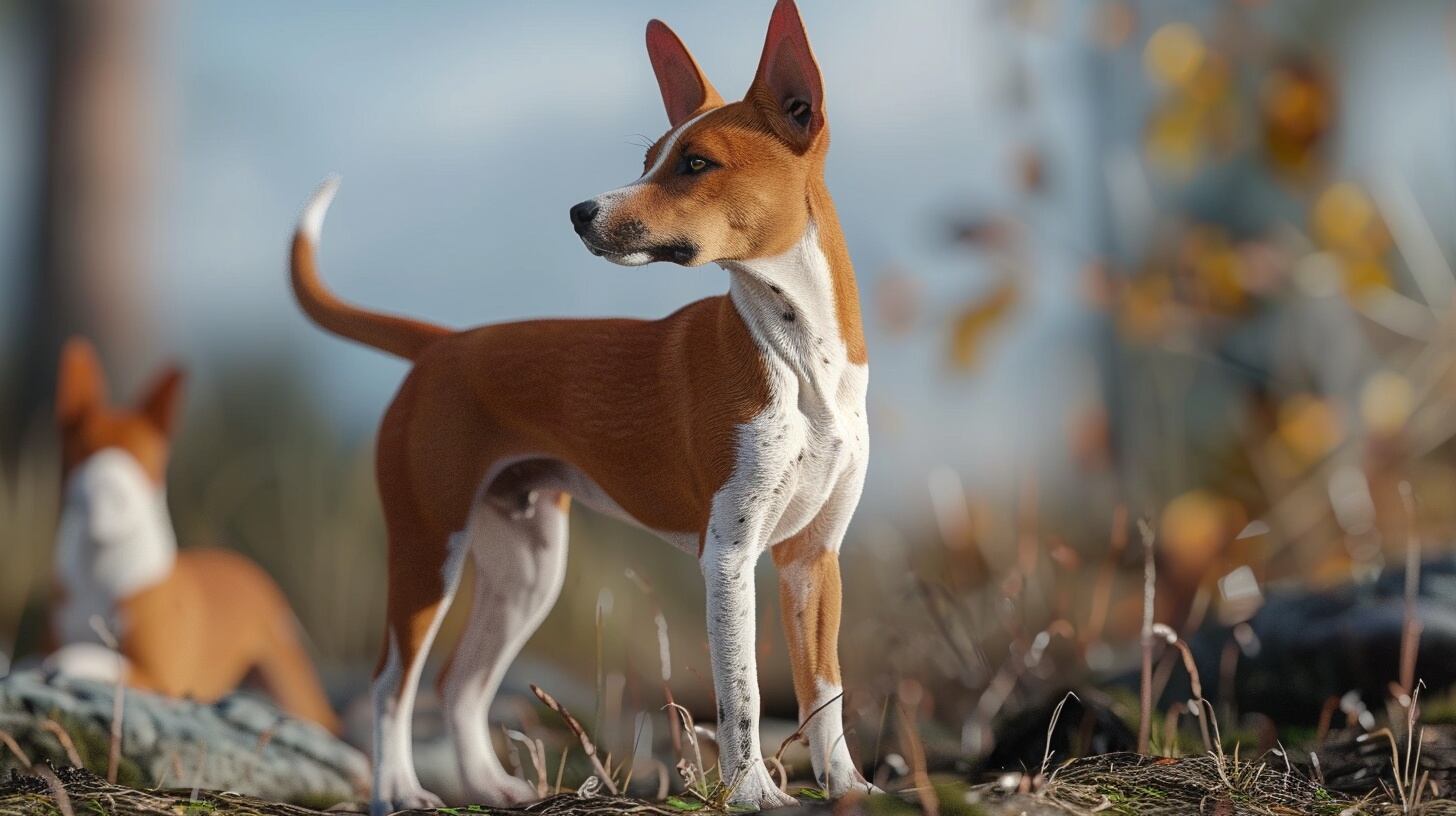 Perro Basenji, raza antigua, perro sin olor, tamaño compacto, pelaje suave, perro curioso, gran agilidad, perro elegante - (Imagen Ilustrativa Infobae)