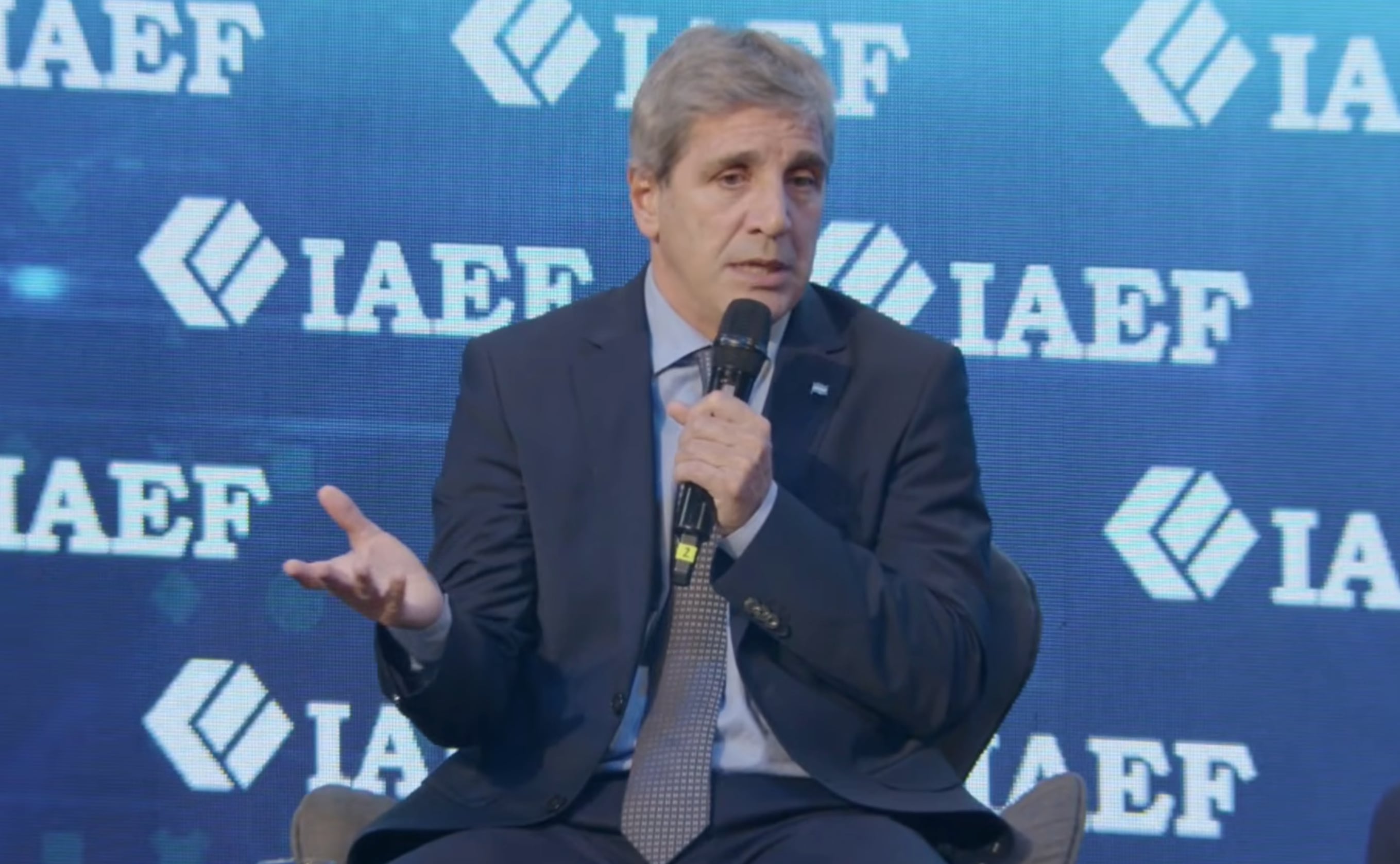 El ministro de Economía, Luis Caputo, confirmó que enviará un proyecto para modificar la ley de Inocencia Fiscal.