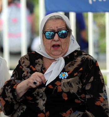 Hebe de Bonafini, titular de