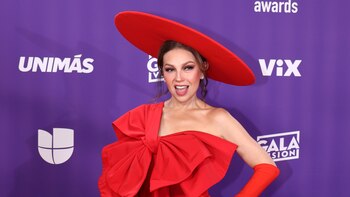 Thalía, Yandel y Eden Muñoz